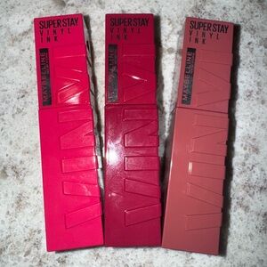 Maybelline Super Stay Vinyl Ink Lipstick Set
